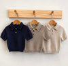 Baby Knit Polo Top - 100% Cotton
