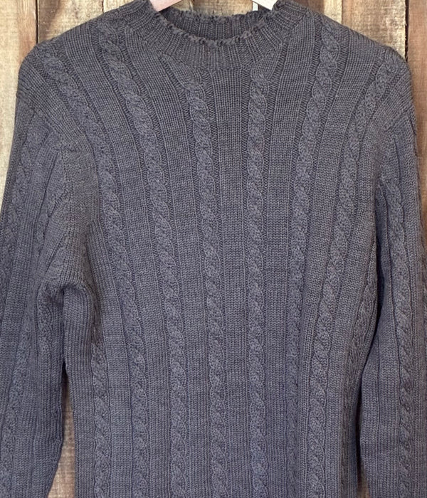 100% Pure Merino Cable Knit Jumper