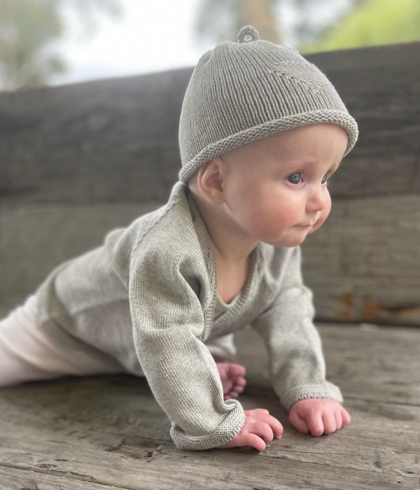 GIFT PACK - Fine Knit Cardigan + Little Love Beanie