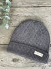 Mens Ribbed Merino Beanie